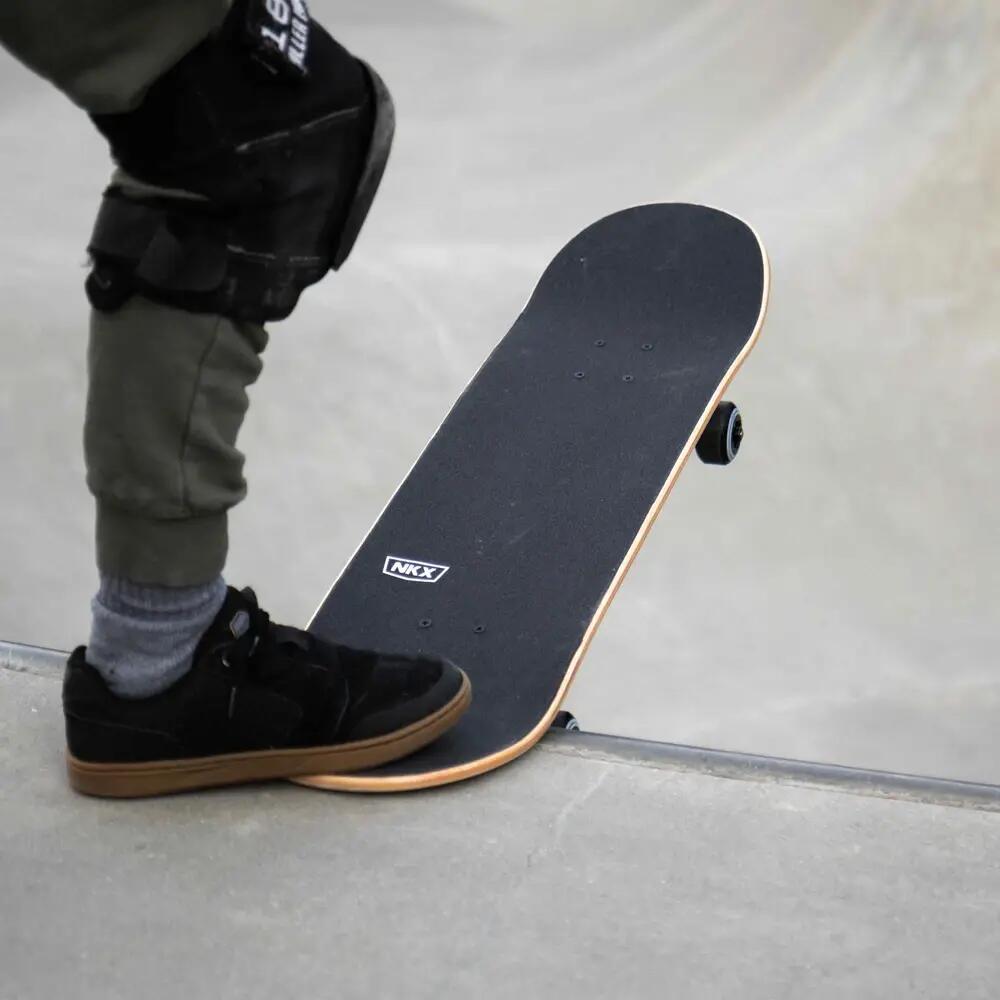 Skateboard - Skate - Unisex - Slate Red - Compleet 8,25 inch - Rood 3/4