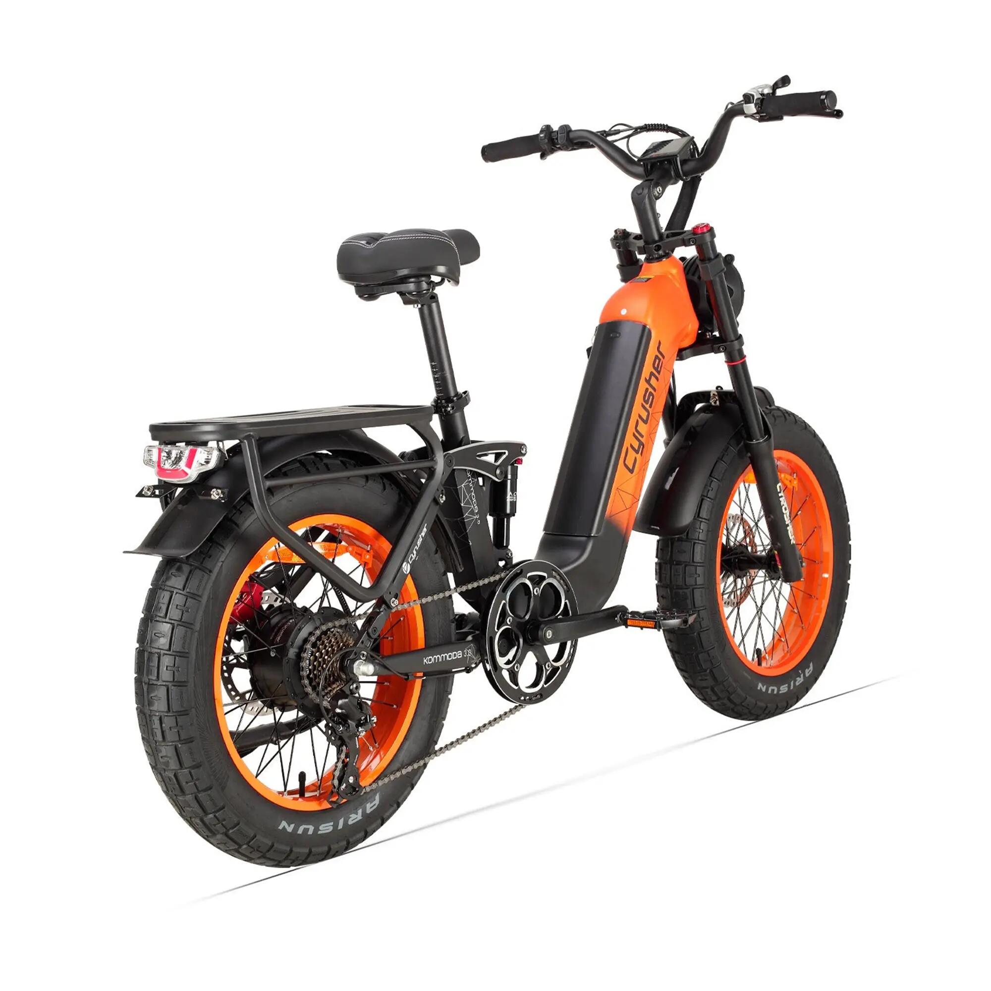 Kommoda 3.0 Bicicletta elettrica biammortizzata batteria 48V 20Ah 85Nm 3/7