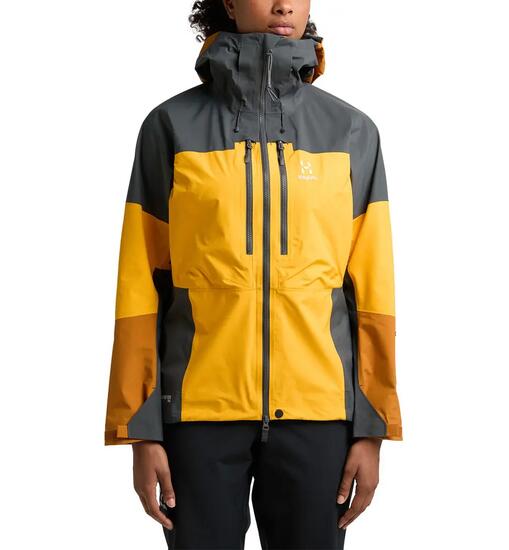Kurtka Męska Turystyczna Spitz GTX Pro Jkt Women Sunny Yellow/Magnetite