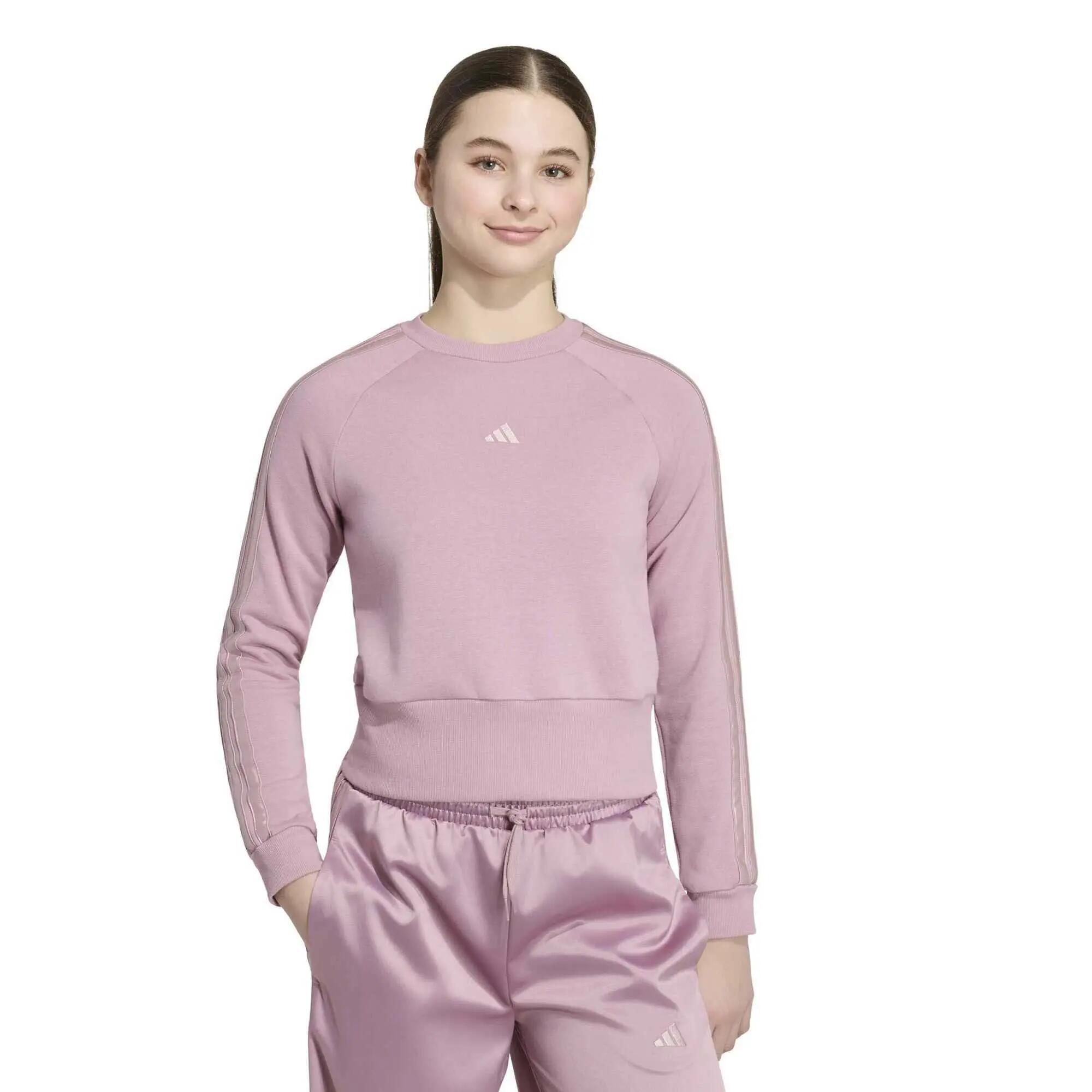 Sweat Adidas Sport Jg Satin Swt Enfant 2/5