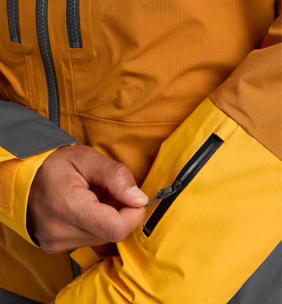Kurtka Męska Turystyczna Spitz GTX Pro Jacket MenGolden Brown/Magnetite 6/6