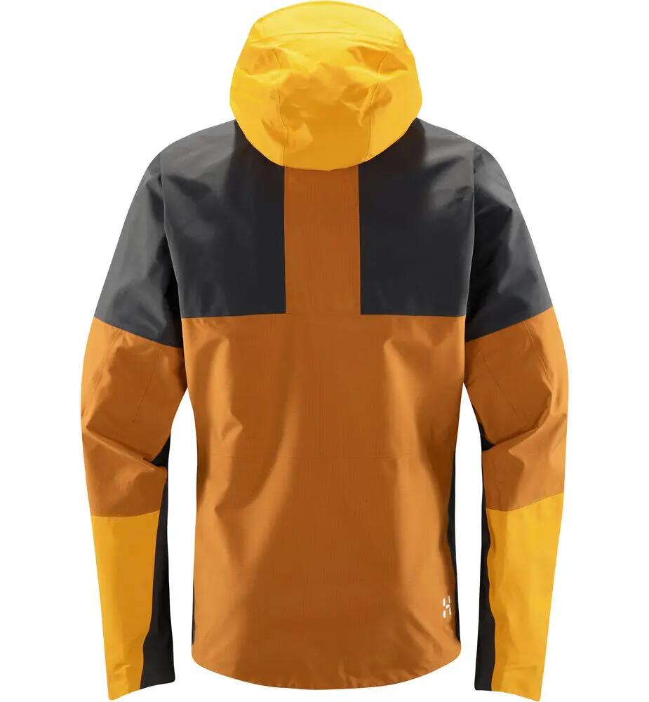 Kurtka Męska Turystyczna Spitz GTX Pro Jacket MenGolden Brown/Magnetite 5/6