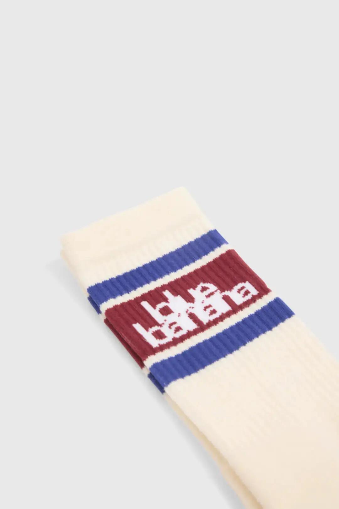 Calcetines Blue Banana Stripes Blanco Roto 2/2