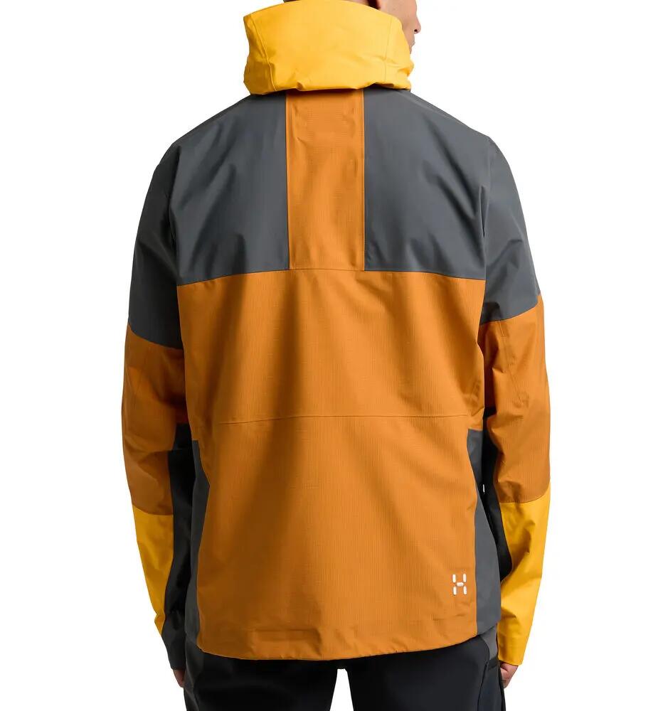 Kurtka Męska Turystyczna Spitz GTX Pro Jacket MenGolden Brown/Magnetite 3/6