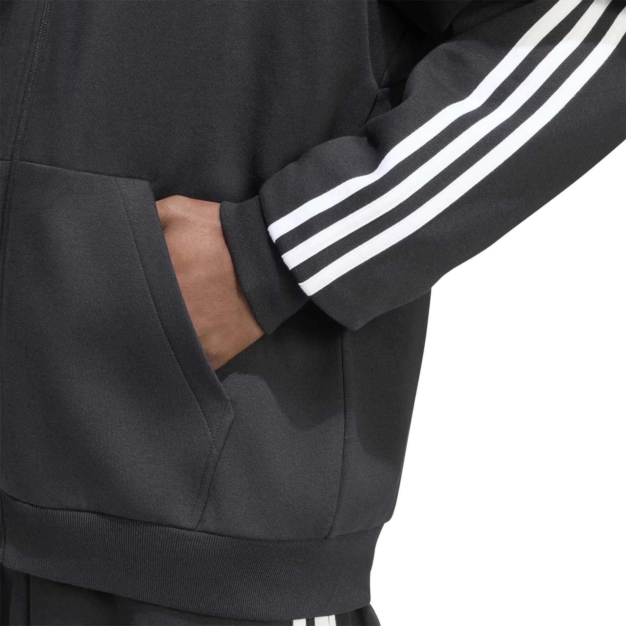 Sweat Adidas Sport M 3S Fl Fz Hd Adulte 5/5