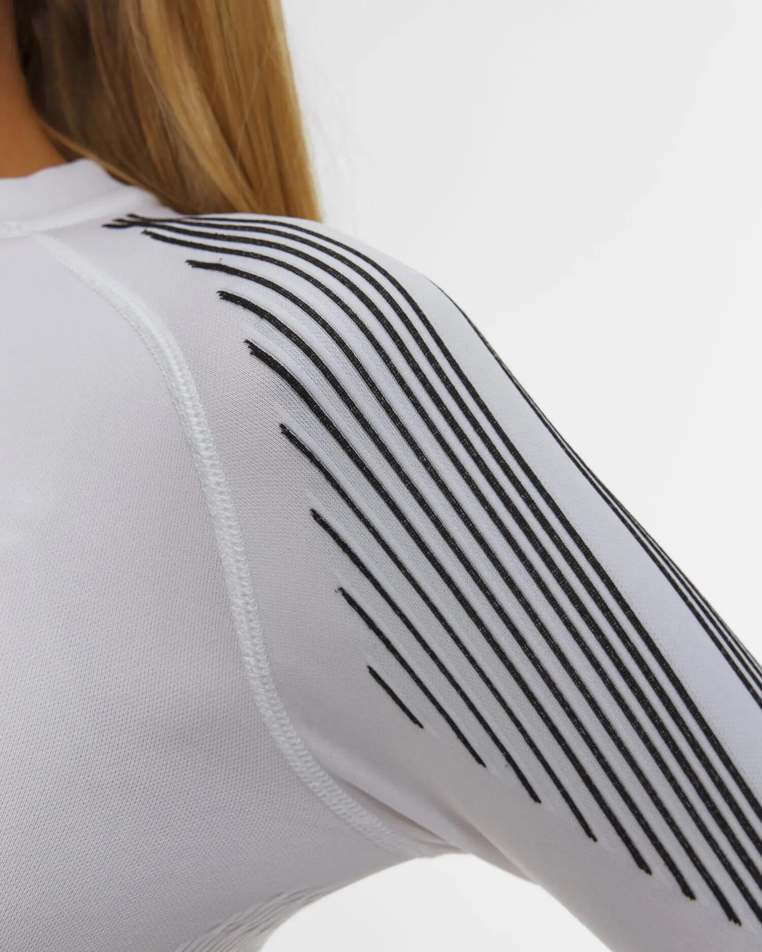 Koszulka damska X-Bionic Invent Shirt Ls White W300 5/6
