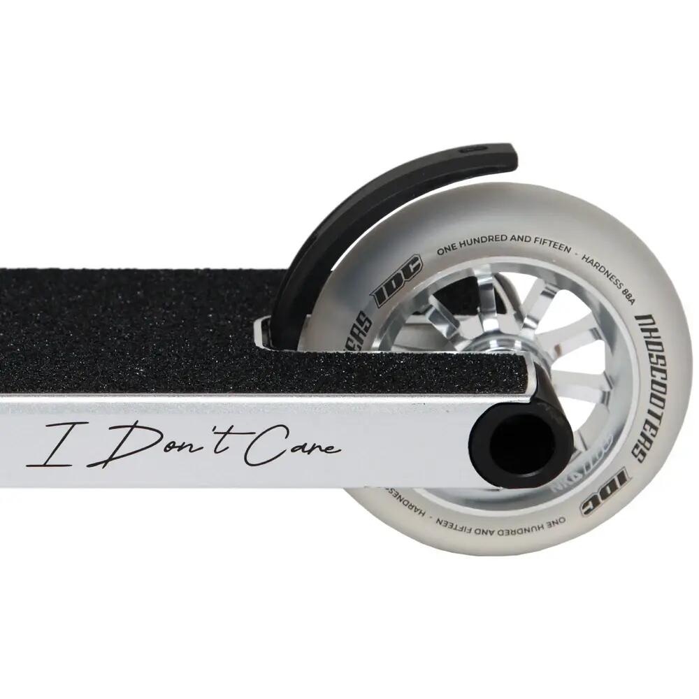 Step - Freestyle - Unisex - NKD IDC Raw - 115 mm wielen, aluminium deck - zilver 3/4
