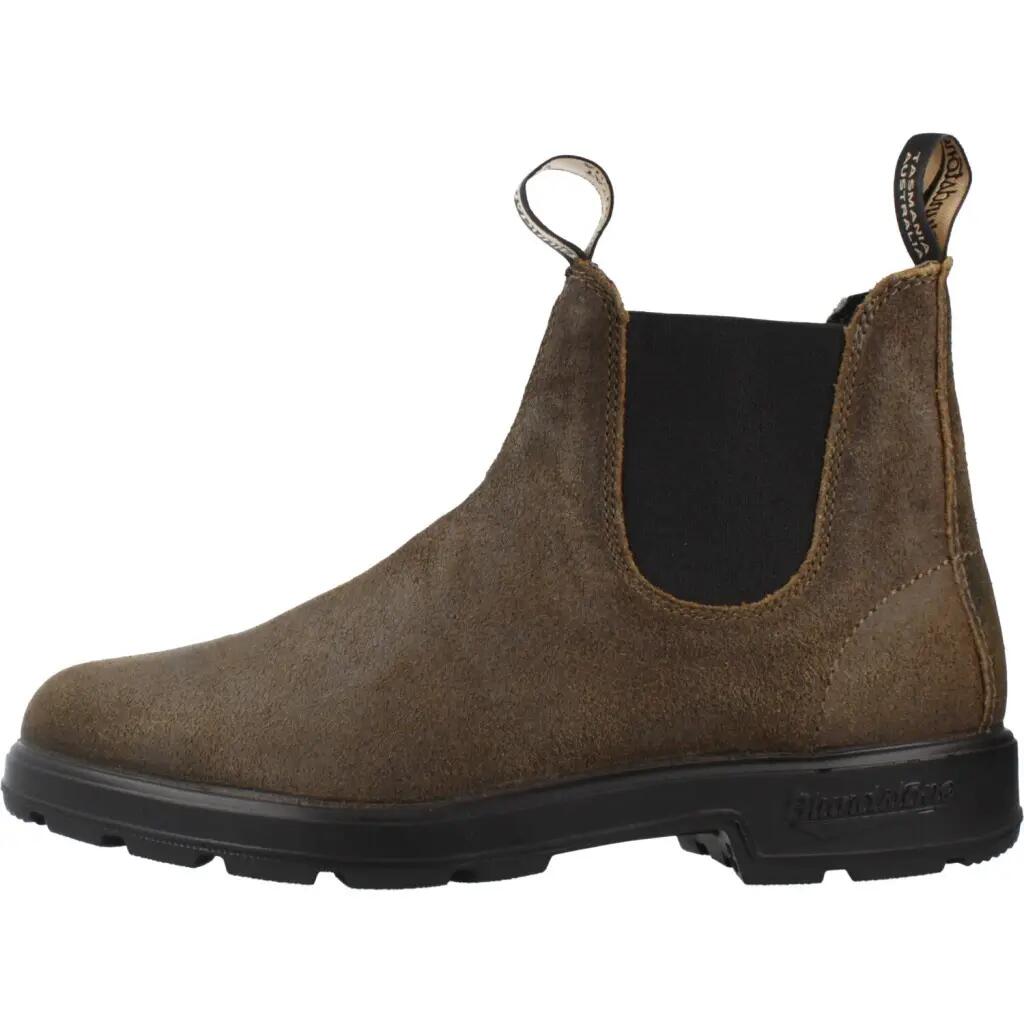 Botas Marrones Blundstone Dark Olive Waxed Suede Resistentes al Agua 2/5