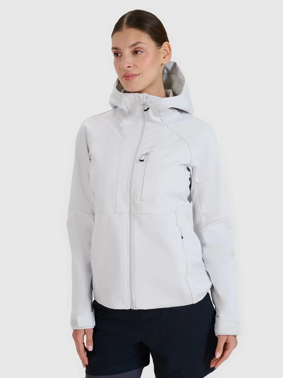 SOFTSHELL DAMSKI 4F KURTKA WIATROODPORNA MEMBRANA 10000 XXL F315 1/11
