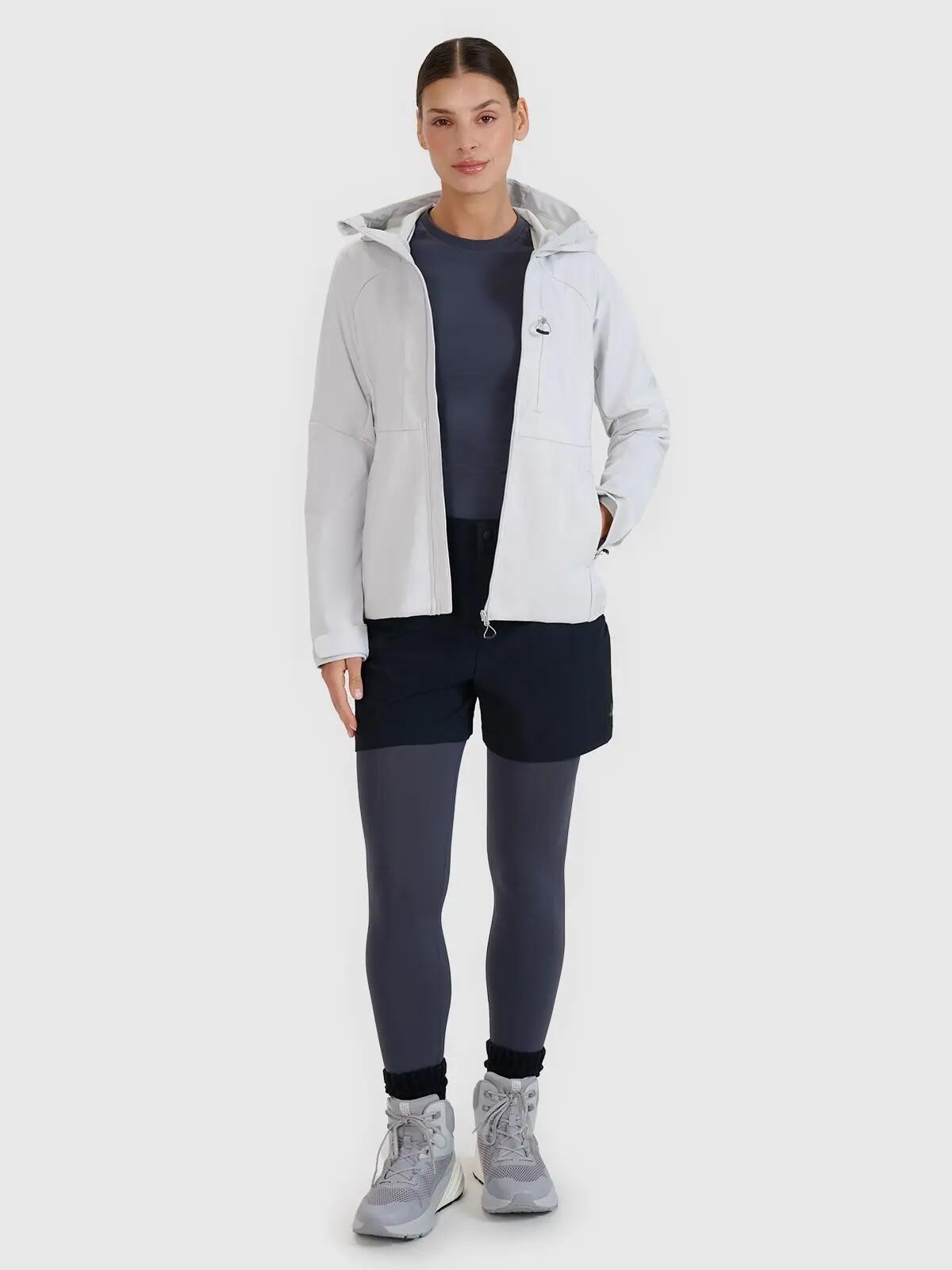 SOFTSHELL DAMSKI 4F KURTKA WIATROODPORNA MEMBRANA 10000 XXL F315 3/11