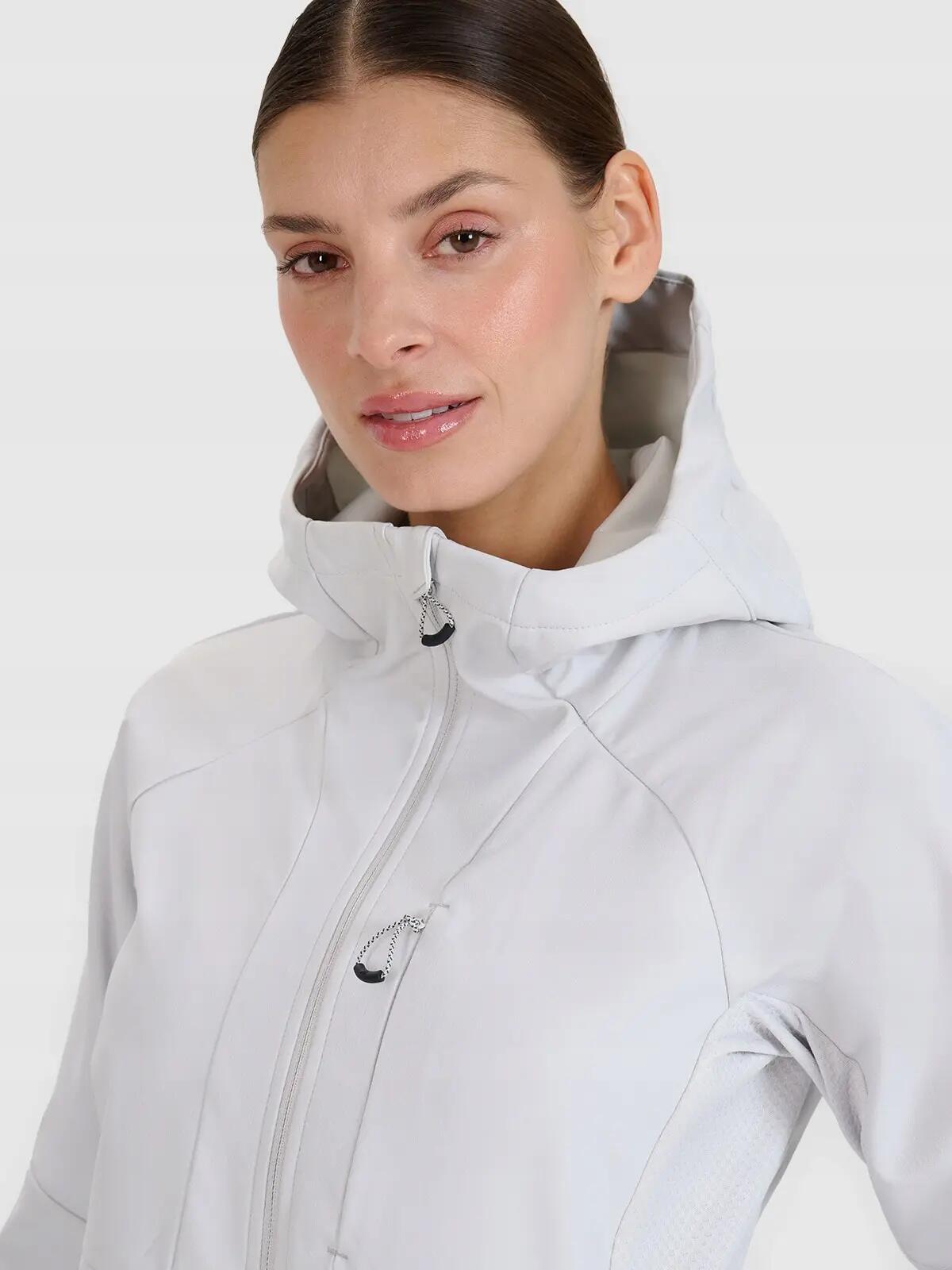 SOFTSHELL DAMSKI 4F KURTKA WIATROODPORNA MEMBRANA 10000 XXL F315 2/11