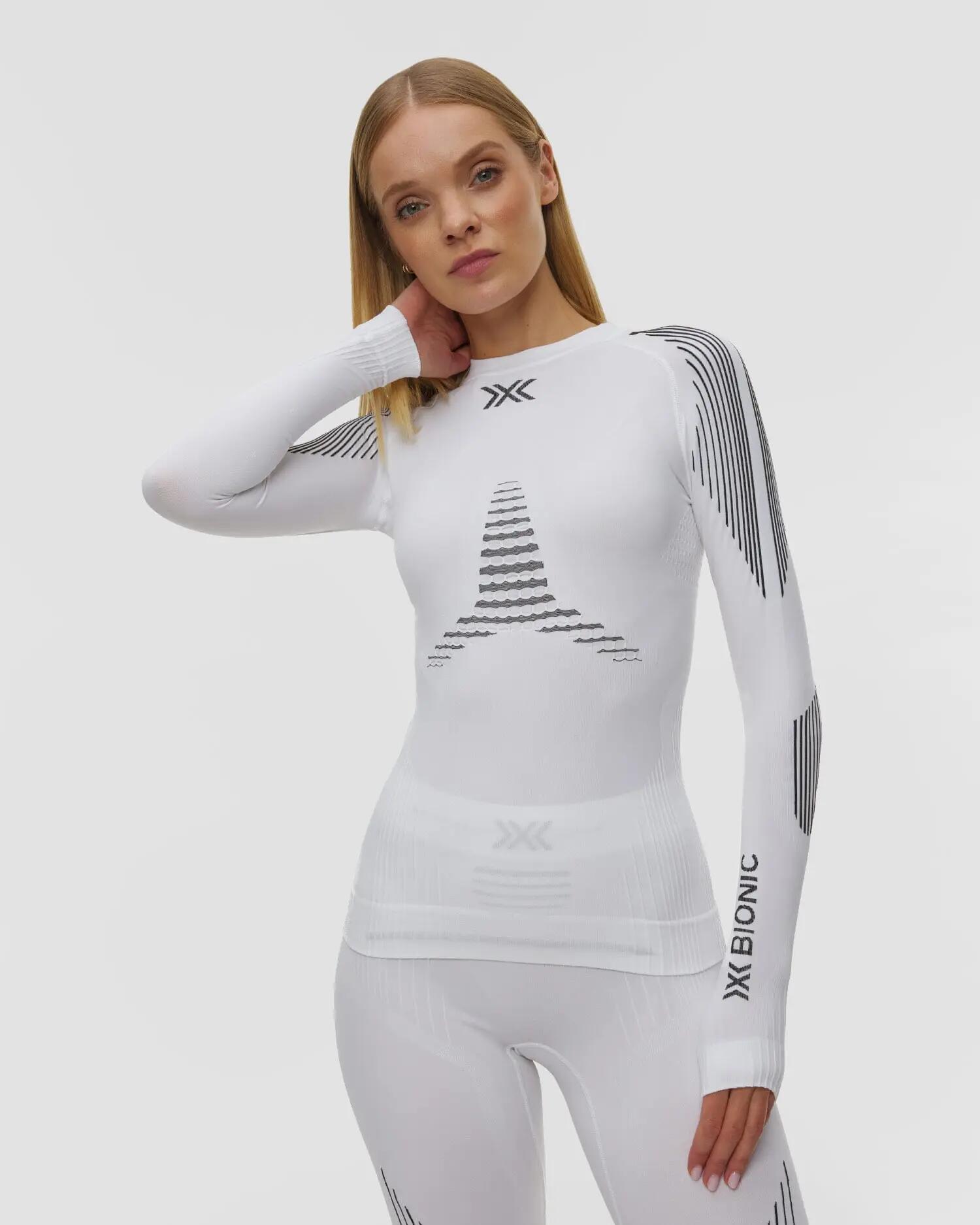 Koszulka damska X-Bionic Invent Shirt Ls White W300 2/6