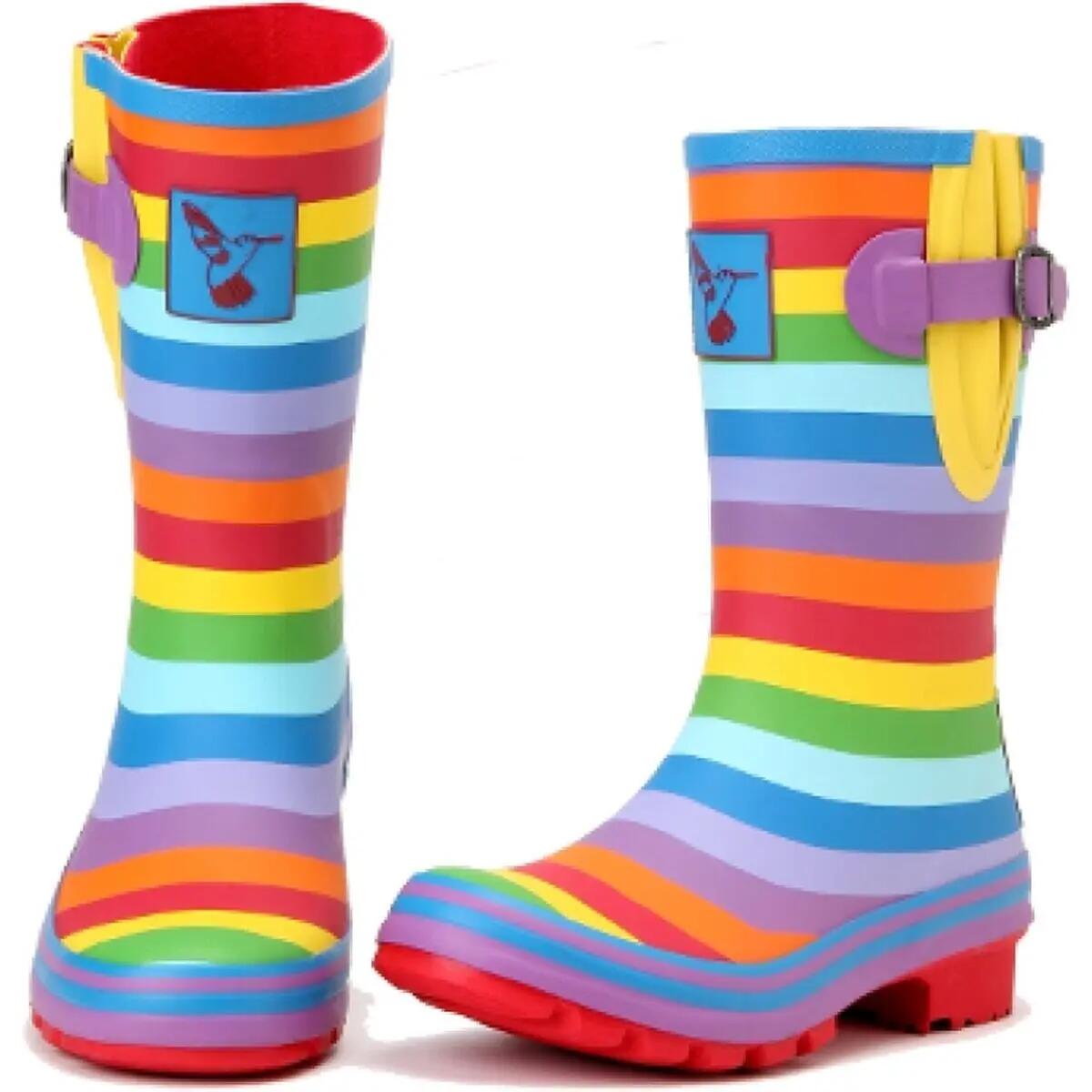 Kalosze damskie Rouchette Rainbow 2/2