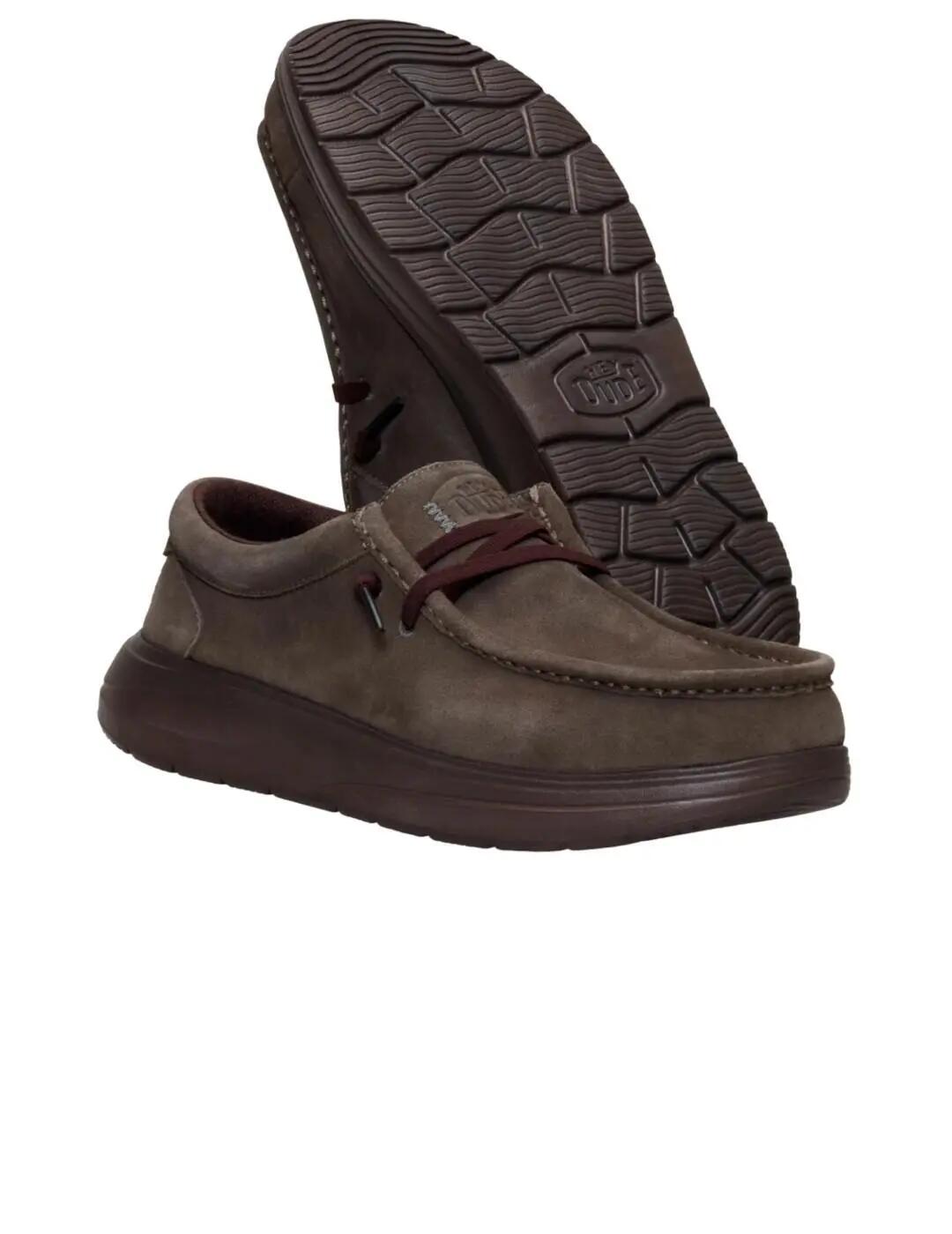 HEYDUDE Męskie Mokasyny Wally Comf Suede 4/7