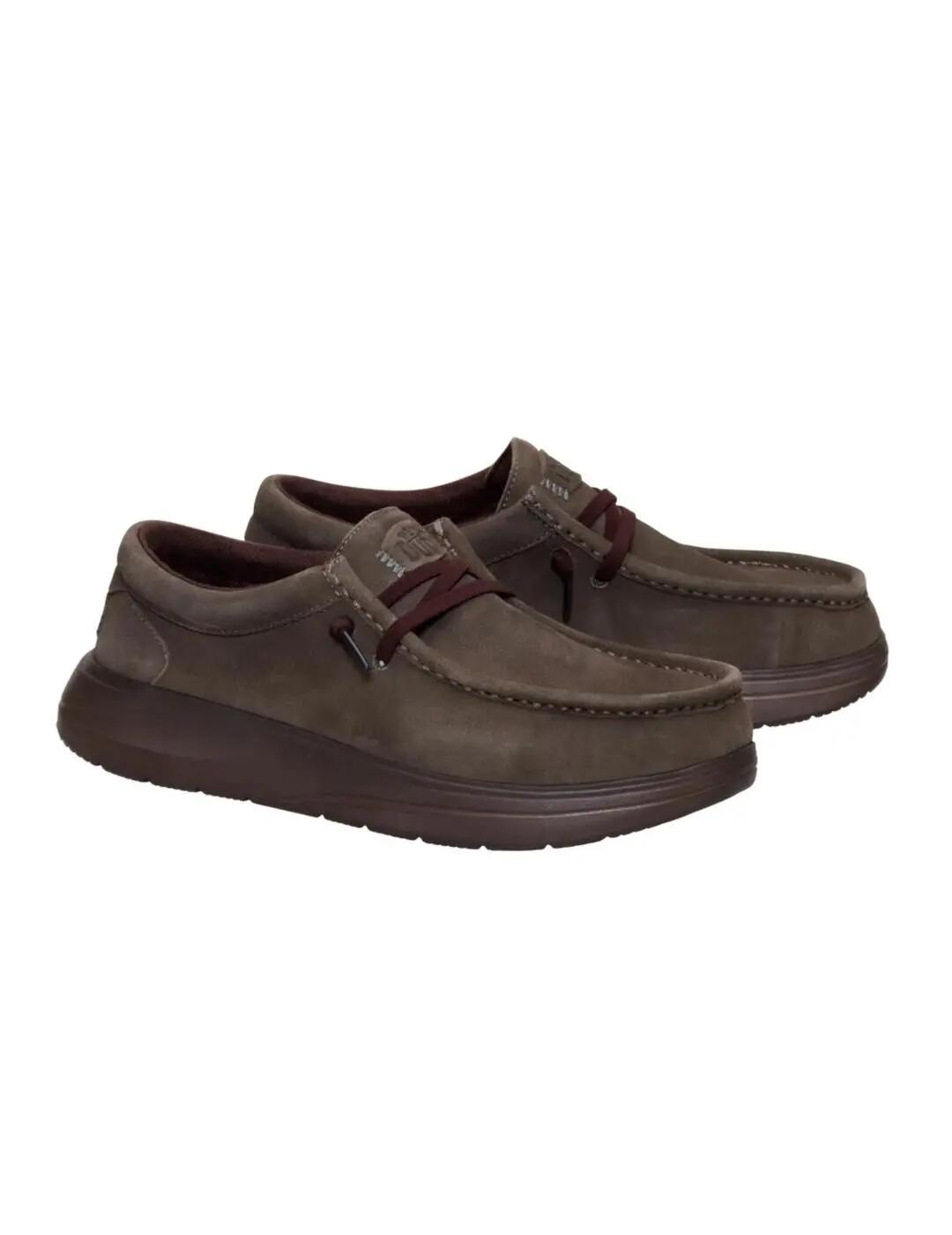 HEYDUDE Męskie Mokasyny Wally Comf Suede 3/7