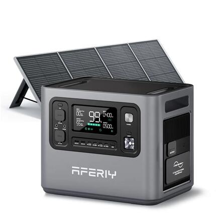 Station électrique portable AFERIY P280 2028Wh 2800W + Panneau Solaire 200W