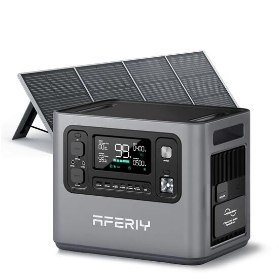 Station électrique portable AFERIY P280 2028Wh 2800W + Panneau Solaire 200W