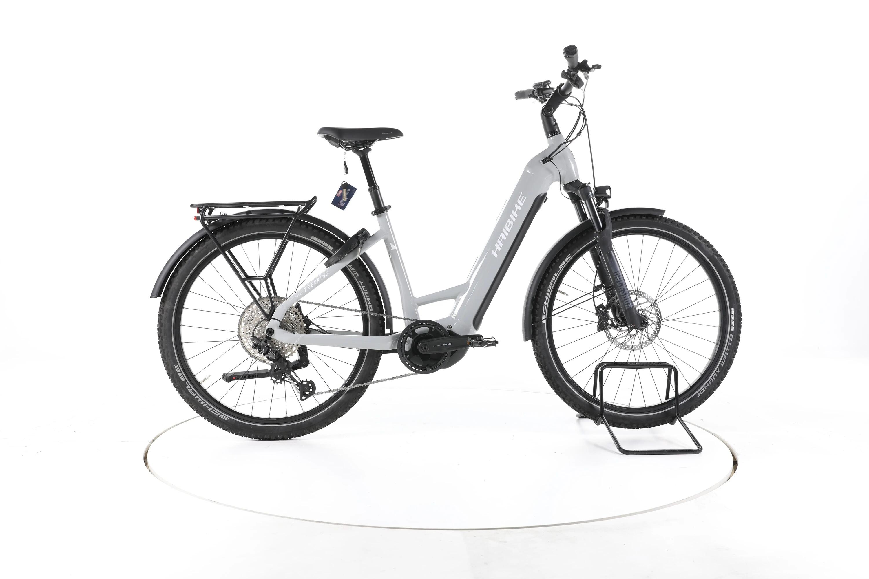 Tweedehands - Haibike Trekking 7 Trekking E-Bike Lage instap - Zeer goed 1/7