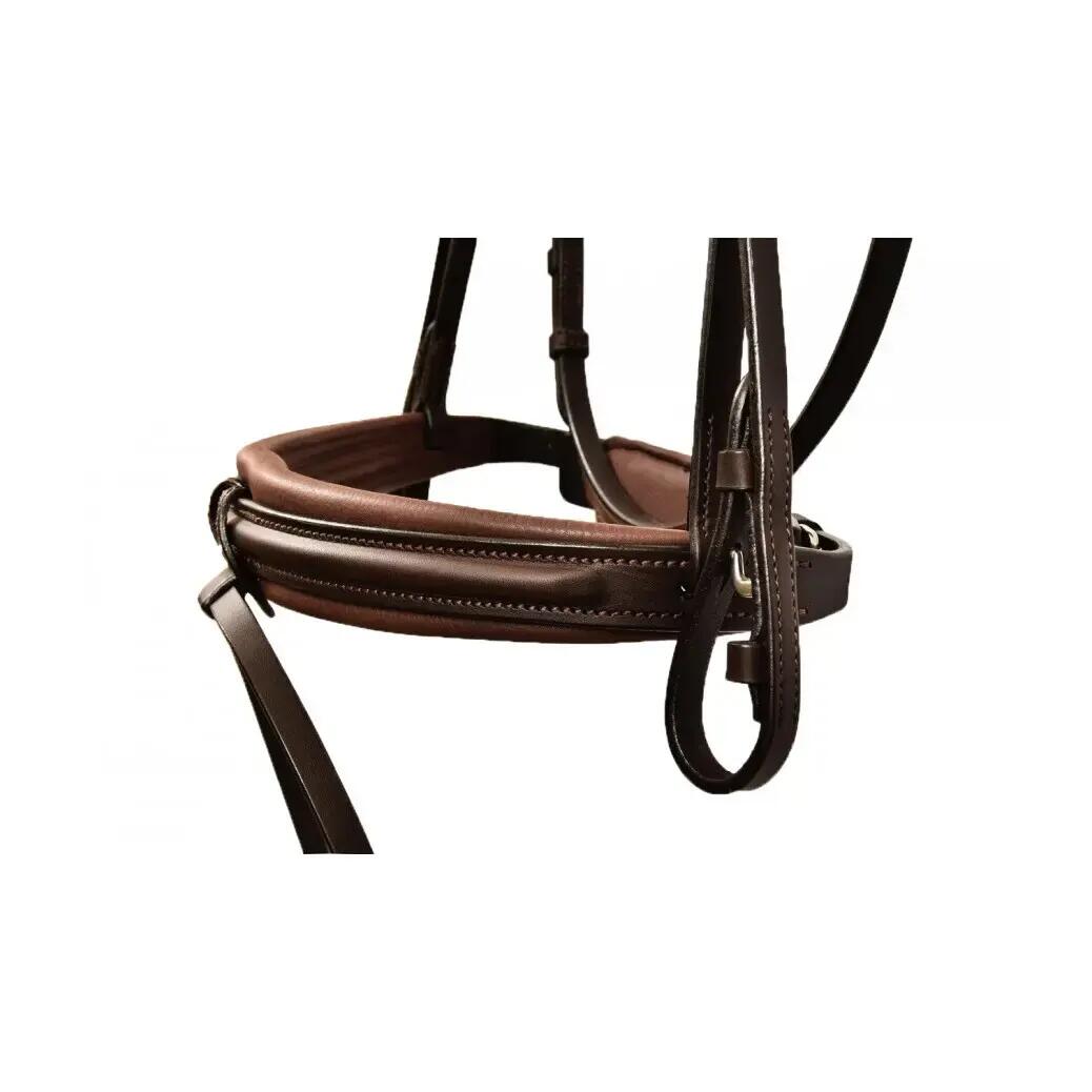 Bridon complet avec muserolle confort Silver Crown Code 01 4/4
