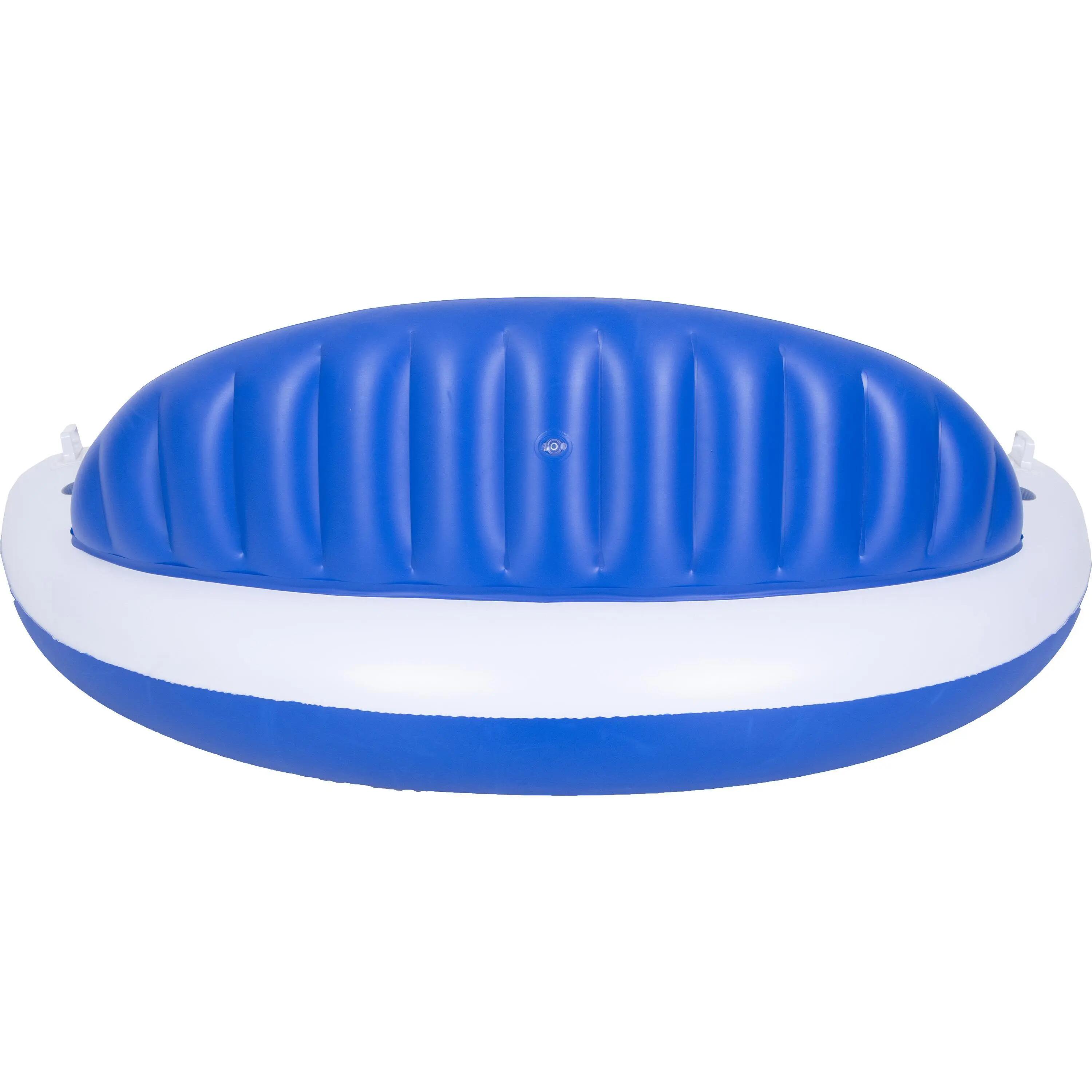 Wasserliege 1 Person 207x105x71cm, Rückenlehne, 2 Getränkehalter, bis 100kg 5/12
