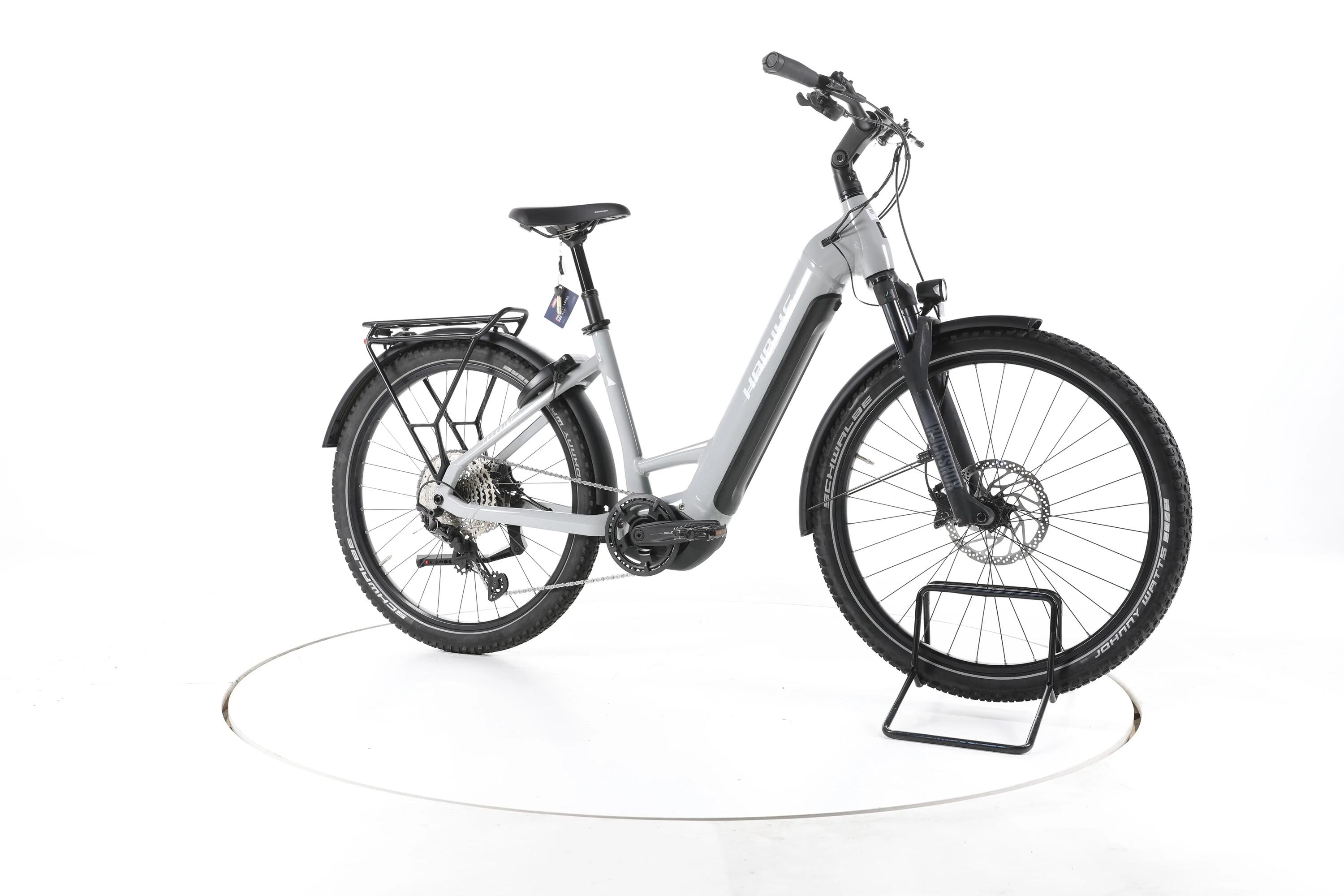 Tweedehands - Haibike Trekking 7 Trekking E-Bike Lage instap - Zeer goed 2/7