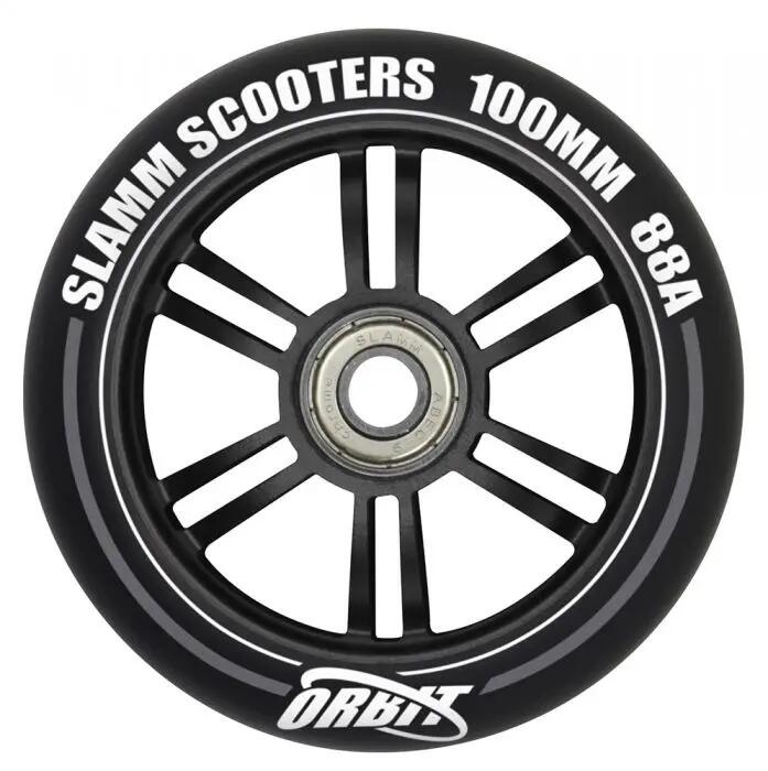 Slamm Orbit Aluminiumfelge 100 mm Schwarz 2/4
