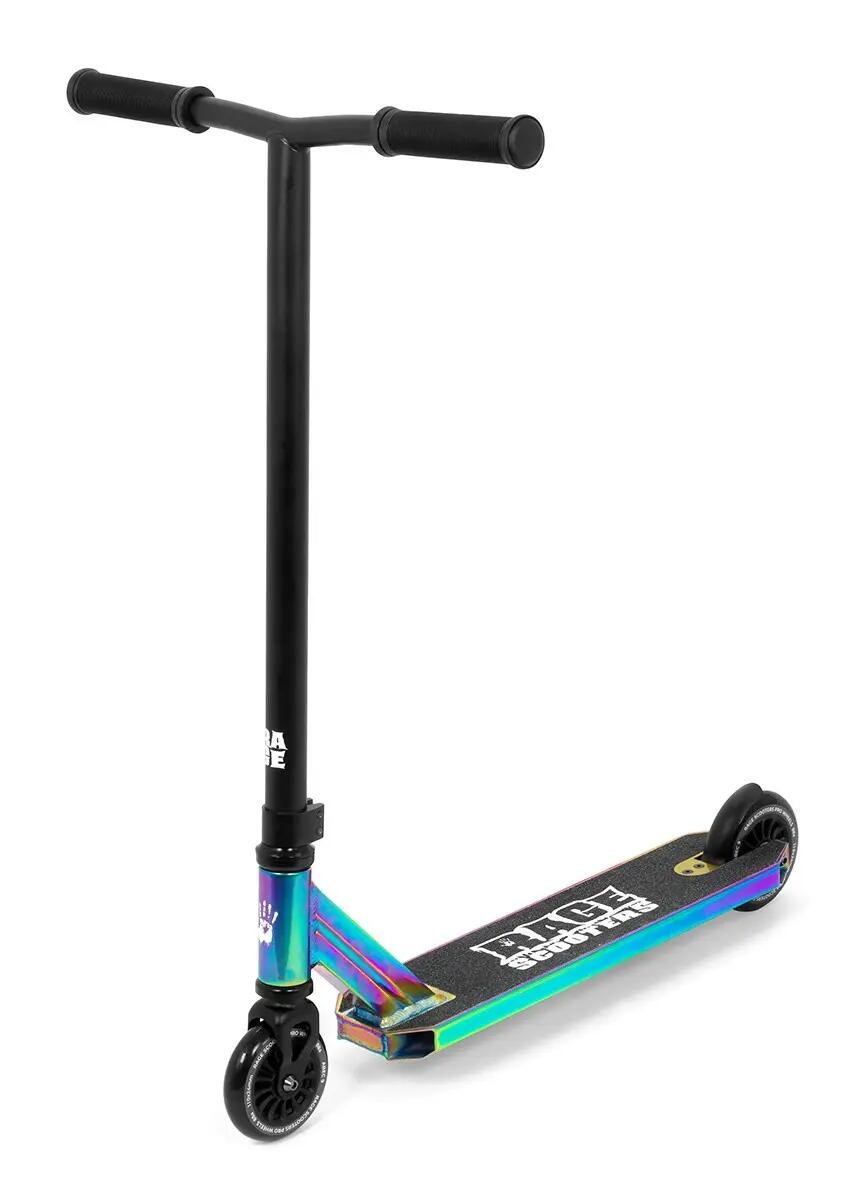Rage One 110mm Neochrome Stunt Scooter - rage one 110mm neochrome scooter 2/4