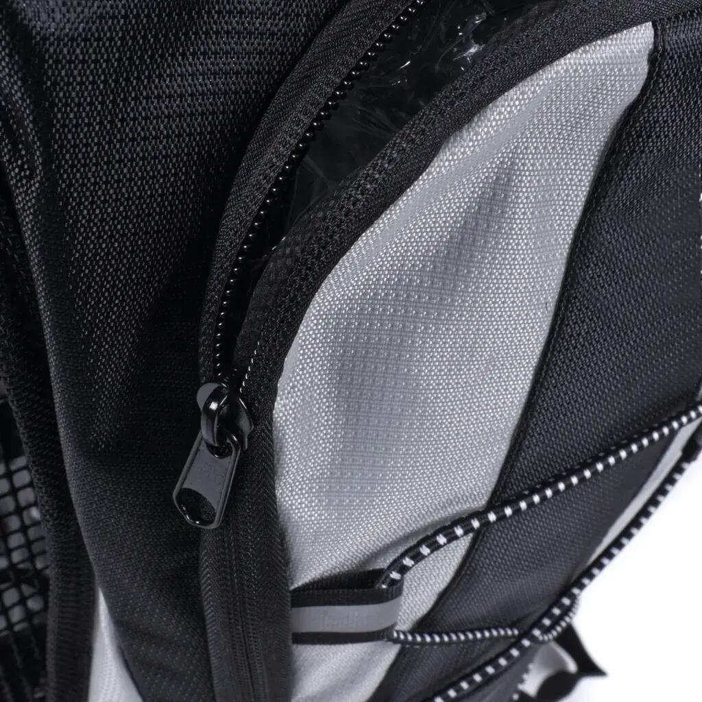 Mochila com bolsa de água de 2 litros preta 7/10