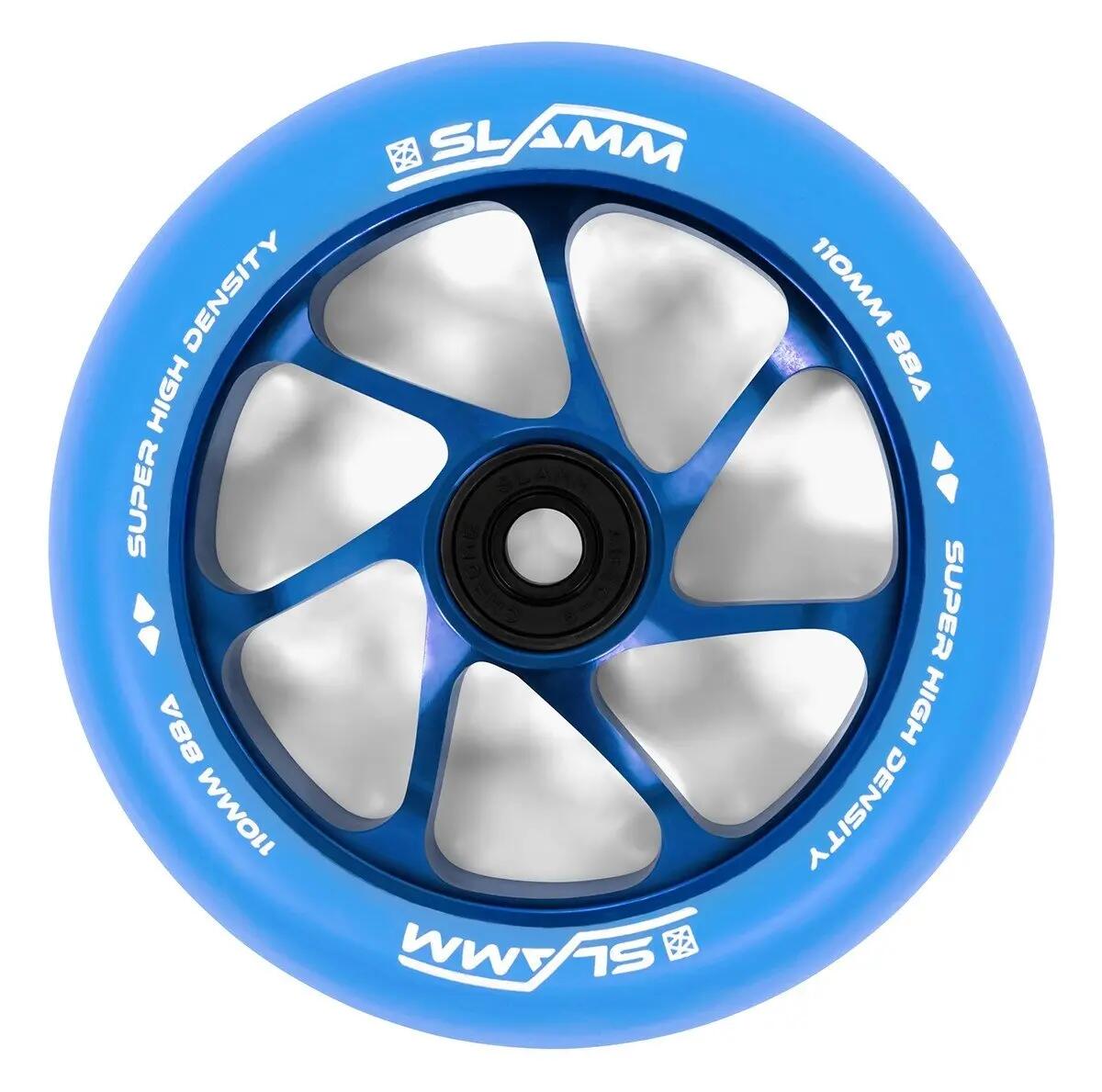 Slamm Team  Wheel Colour 110mm Blauw 2/4