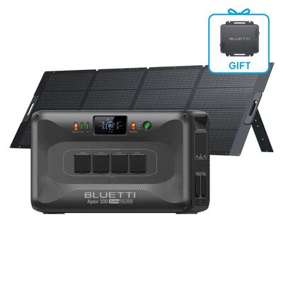 Apex 300 bluetti zonne-generator met pv350, 2764wh lfp voor camping en camper
