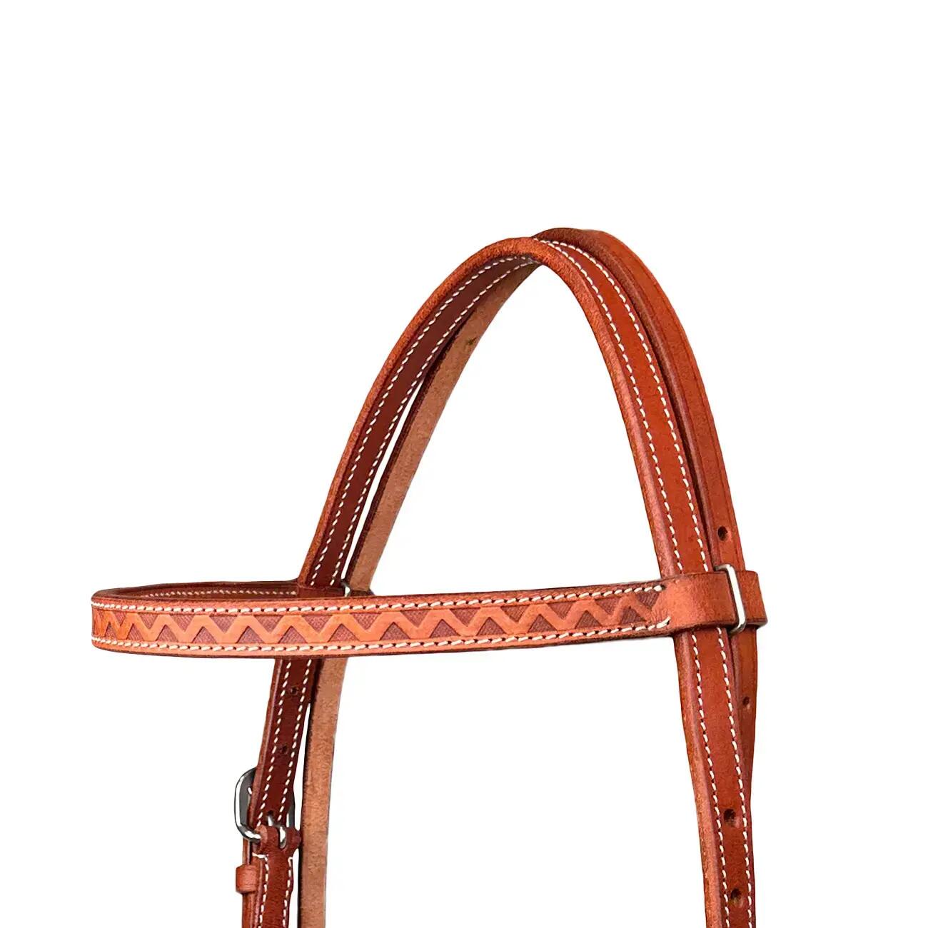 Briglie per cavalli York Westernowa Tex 2/3