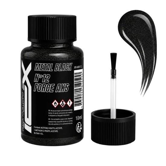 Vernice di ritocco bici N°12 nero lucido SRAM Force AXS 12V 10 ml