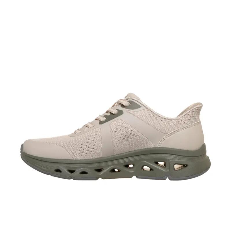 Zapatillas Mujer Skechers Arc Waves Remix - Get Grou Beige 4/5