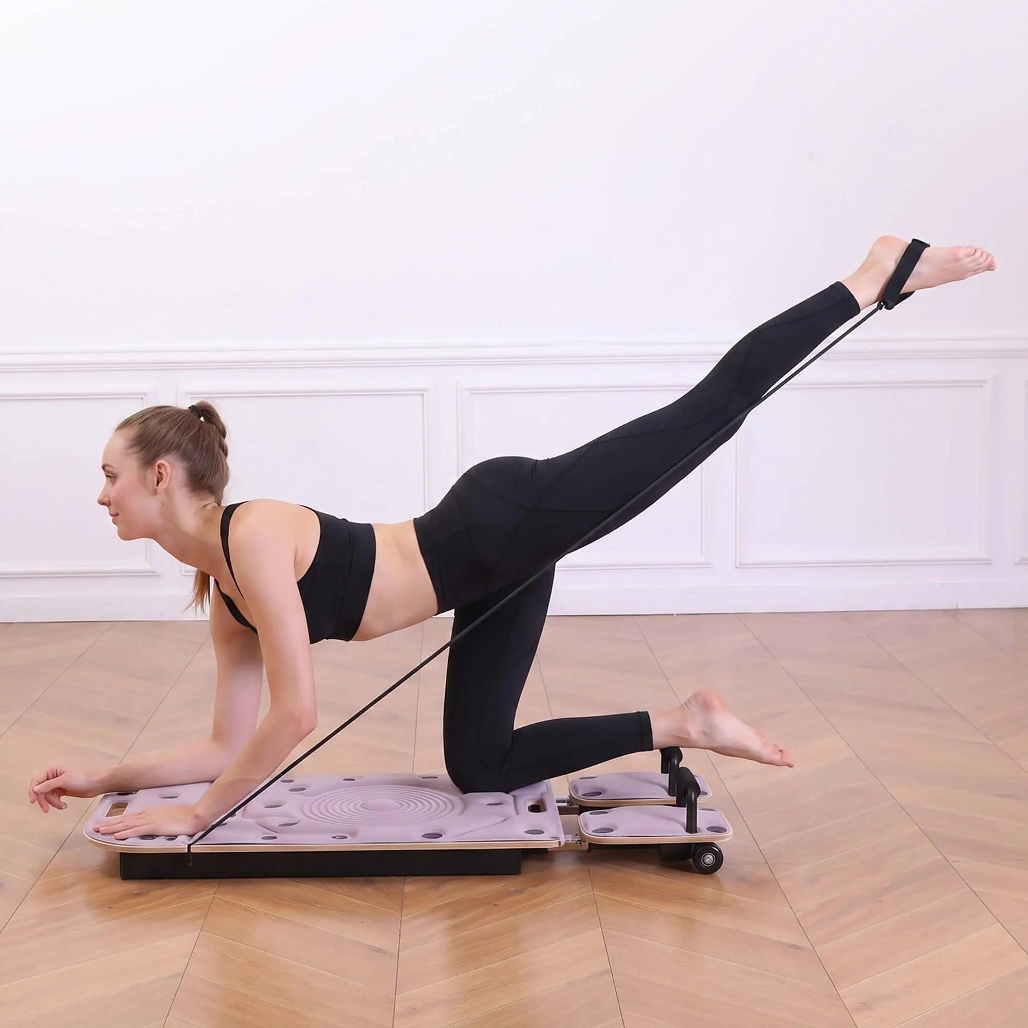 Reformer de Pilates - Rosa 5/6