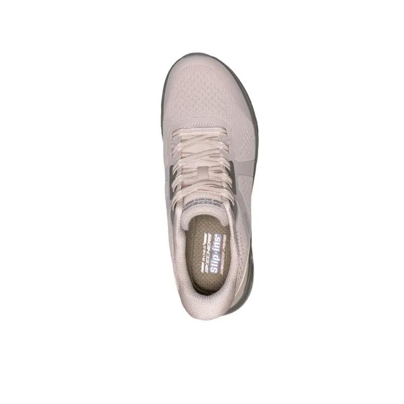Zapatillas Mujer Skechers Arc Waves Remix - Get Grou Beige 2/5