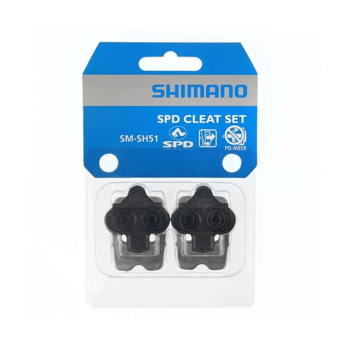 Cale de pédale avec cleat nut Shimano SPD SM SH51 3/3