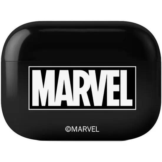 Étui de protection adulte Marvel pour AirPods Pro en ABS antichoc noir 2/4