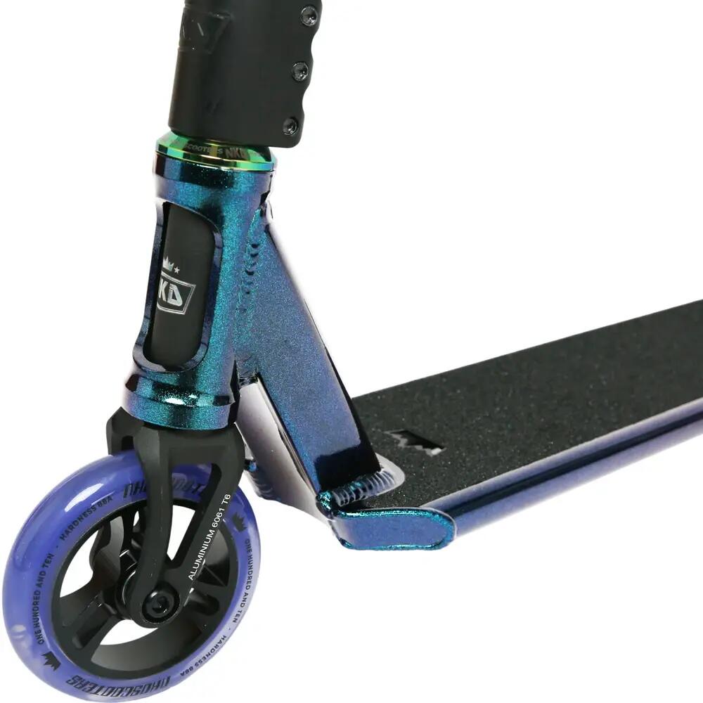Stuntstep - Freestyle - Unisex - RIZZ - Lichtgewicht, SCS - Zwart - Paars 3/4