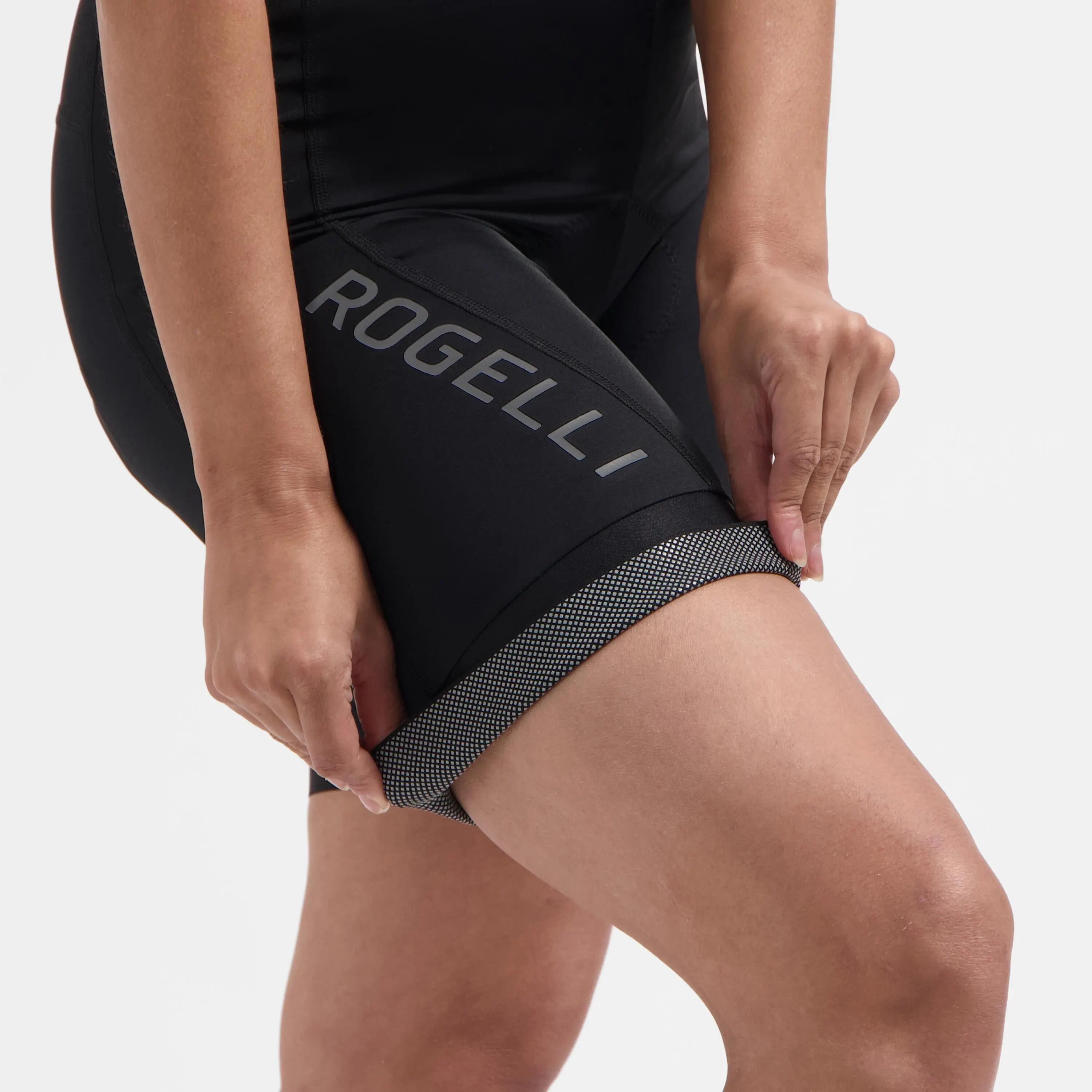 Korte Fietsbroek Met Bretels Dames Essential III 8/8