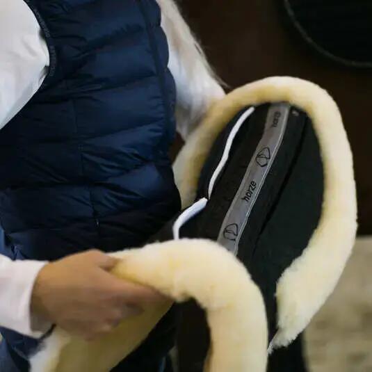 Lots de 12 pads à insérer pour amortisseur de dos pour cheval Horze Harleigh 4/4