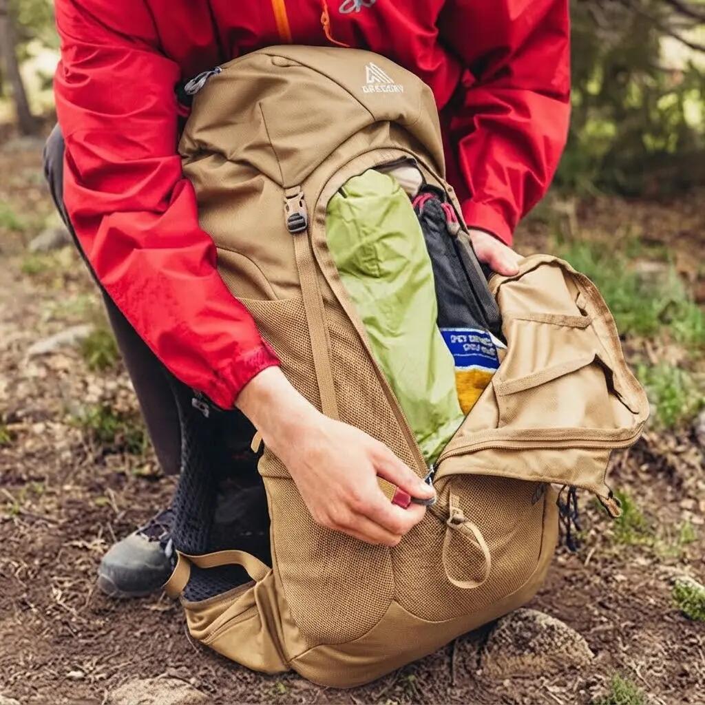 Gregory Zulu 40 MD/LG Desert Tan Wanderrucksack 4/5