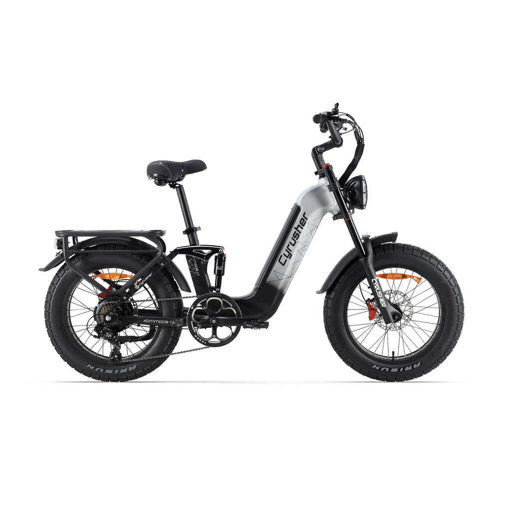 Kommoda 3.0 Електрически велосипед с пълно окачване и широки гуми 48V 20Ah 85Nm