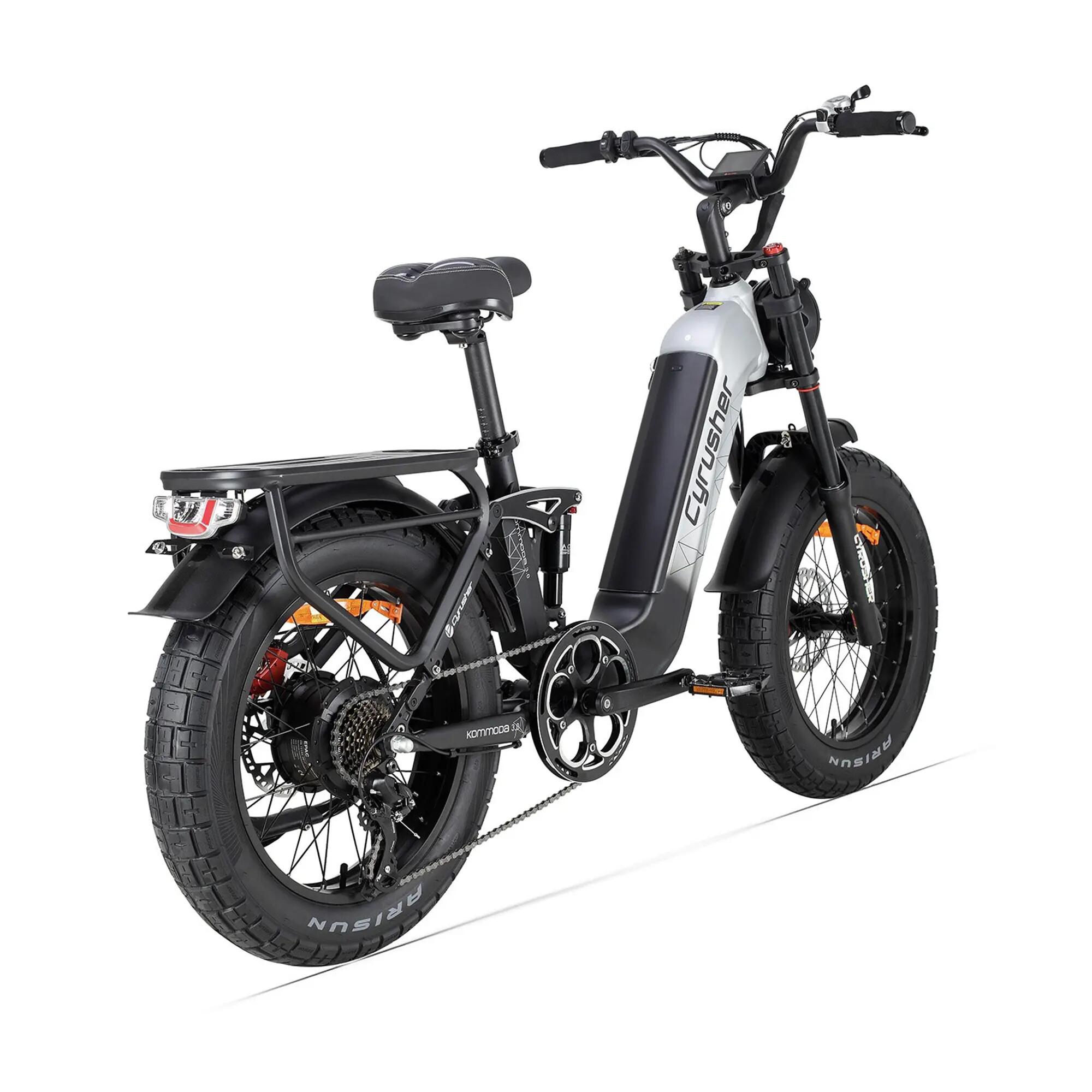 Kommoda 3.0 Elektrofahrrad mit Vollfederung und Breitreifen 48V 20Ah 85Nm 3/7