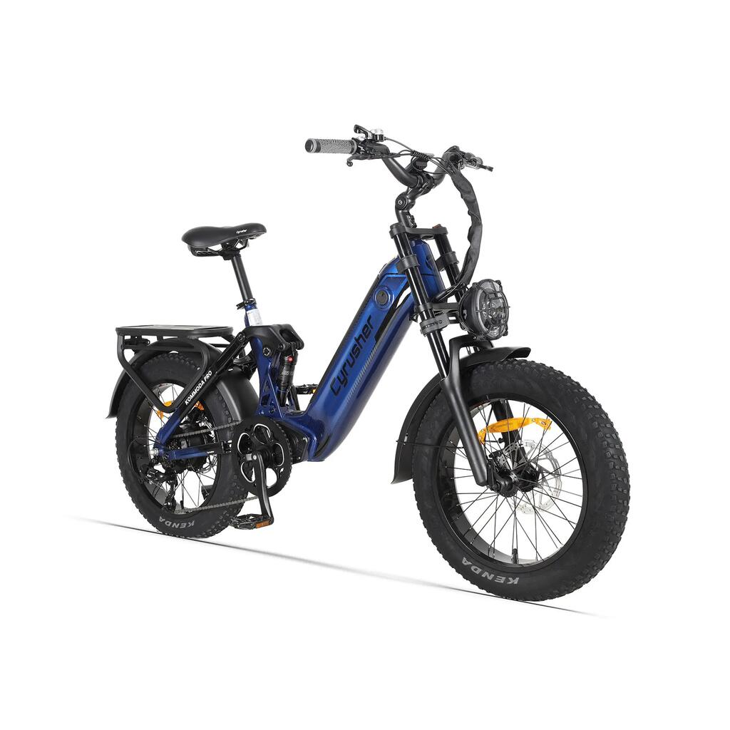 Kommoda Pro Електрически Fat Bike с Ниска Рамка 52V 20Ah 85Nm до 110km