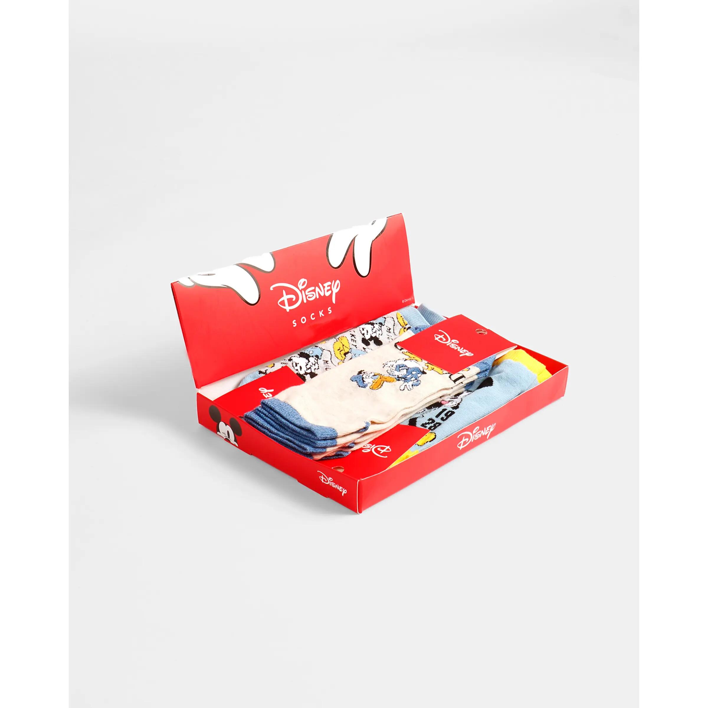 Skarpetki damskie Disney Mickey Donald (x6) 3/3