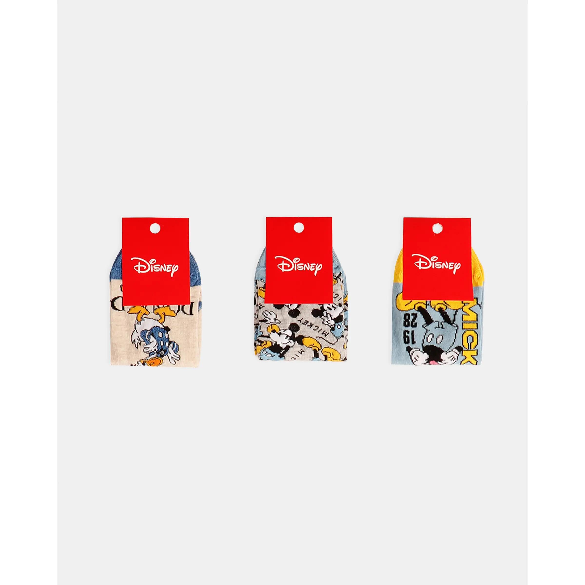 Skarpetki damskie Disney Mickey Donald (x6) 2/3