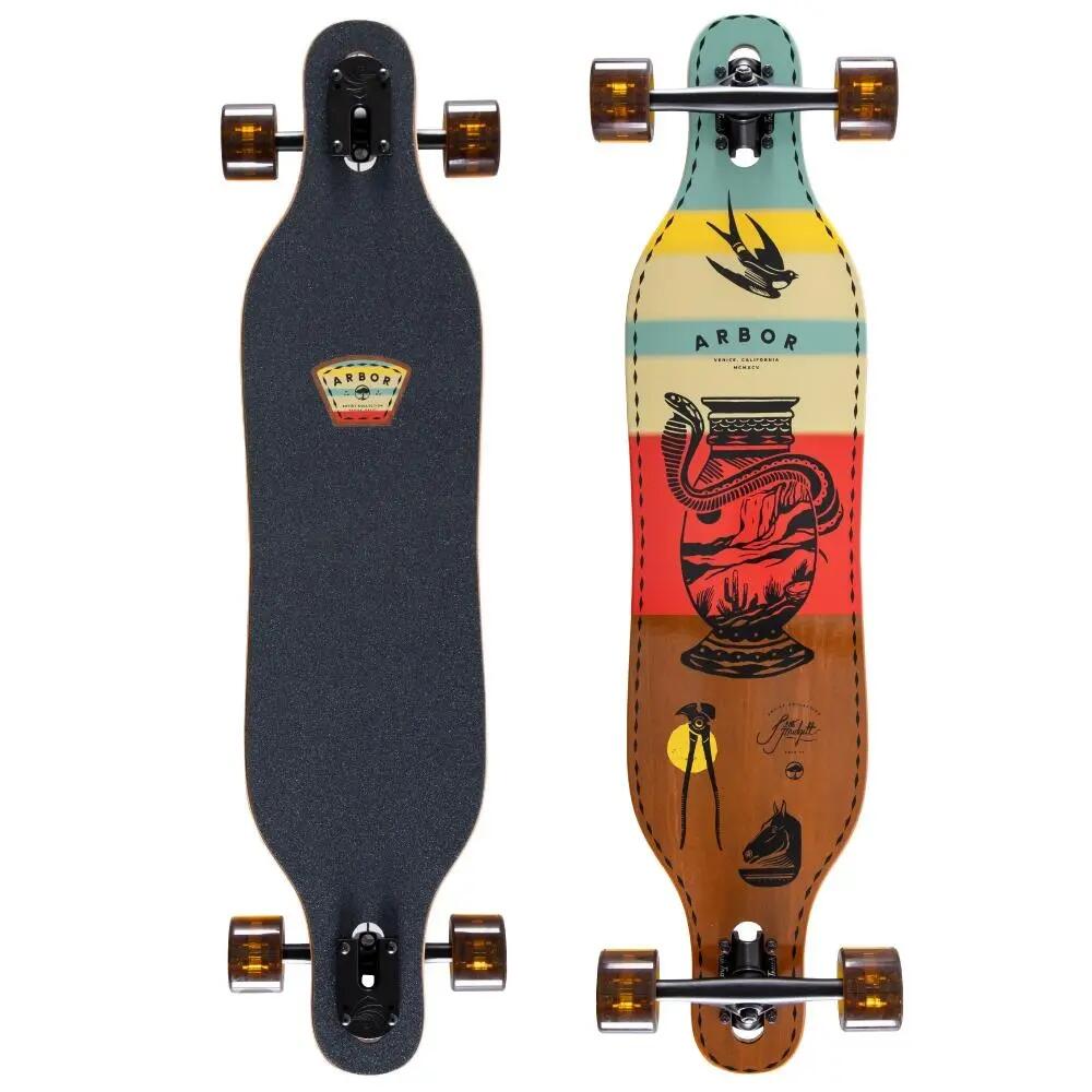 Herren - Longboard - Allround cruiser - Axis 37 - multicolor 2/4