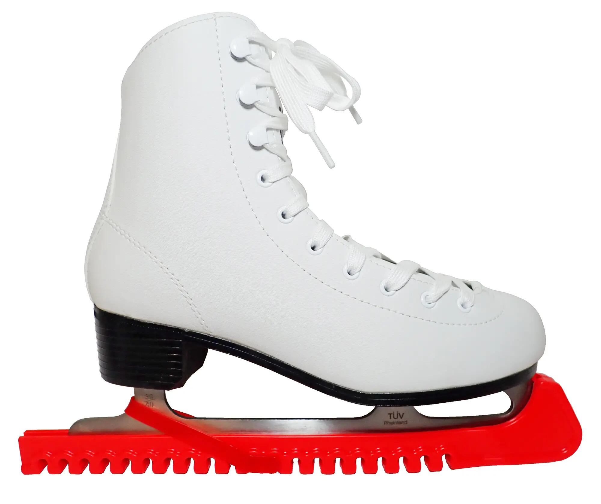 Protecteurs de patins artistiques en plastique rouge - 1 paire 2/2