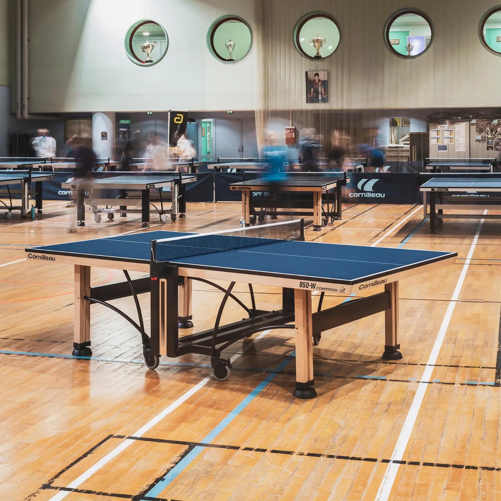 Table de ping-pong compétition 850-W ITTF Bleue 9/11
