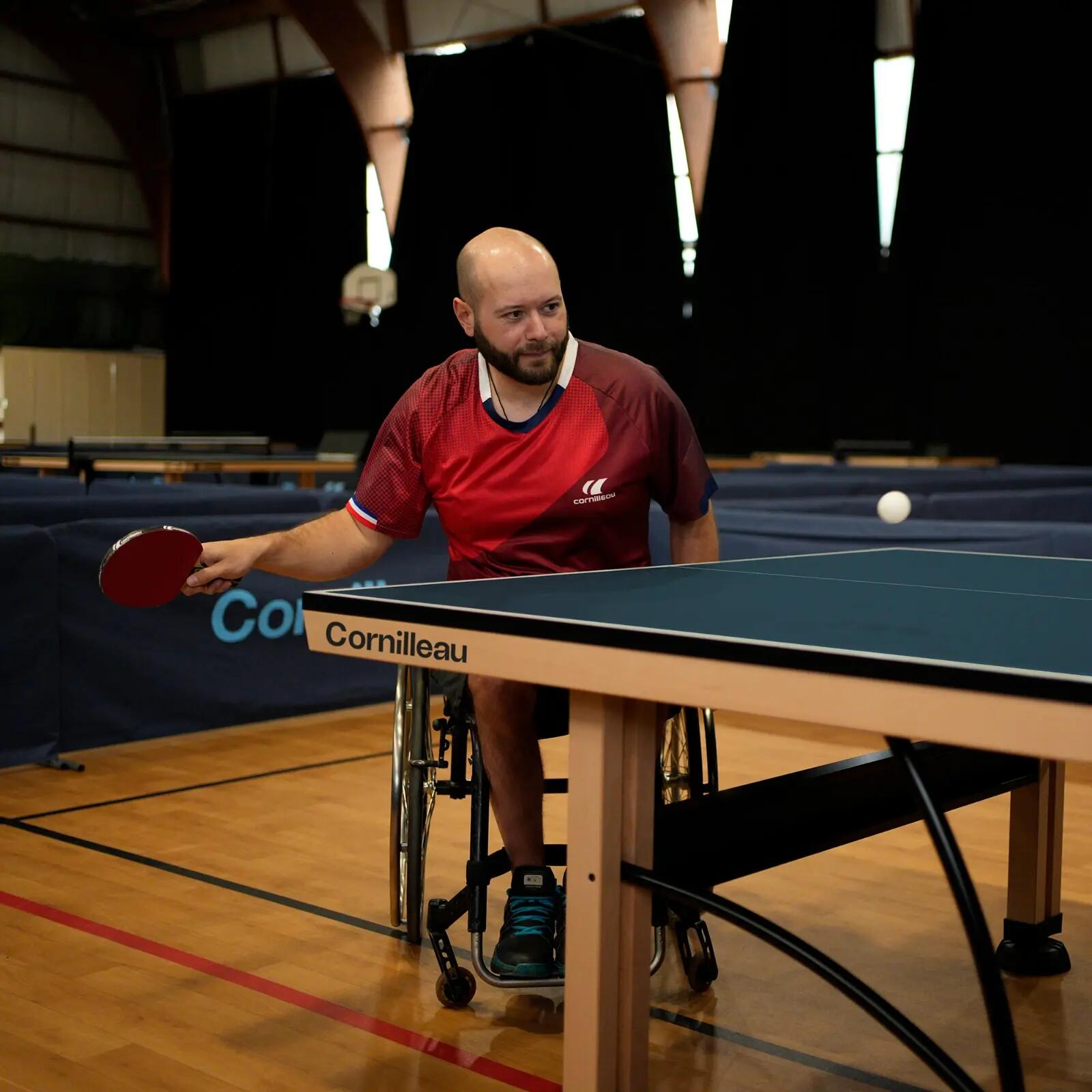 Table de ping-pong compétition 850-W ITTF Bleue 10/11